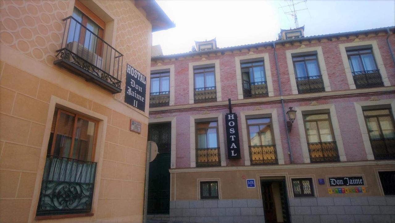 Hostal Don Jaime I Y II Segovia Eksteriør billede